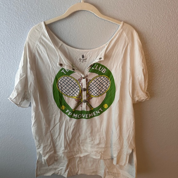 Free People Movement Tennis Club Shirt - Picture 2 of 5